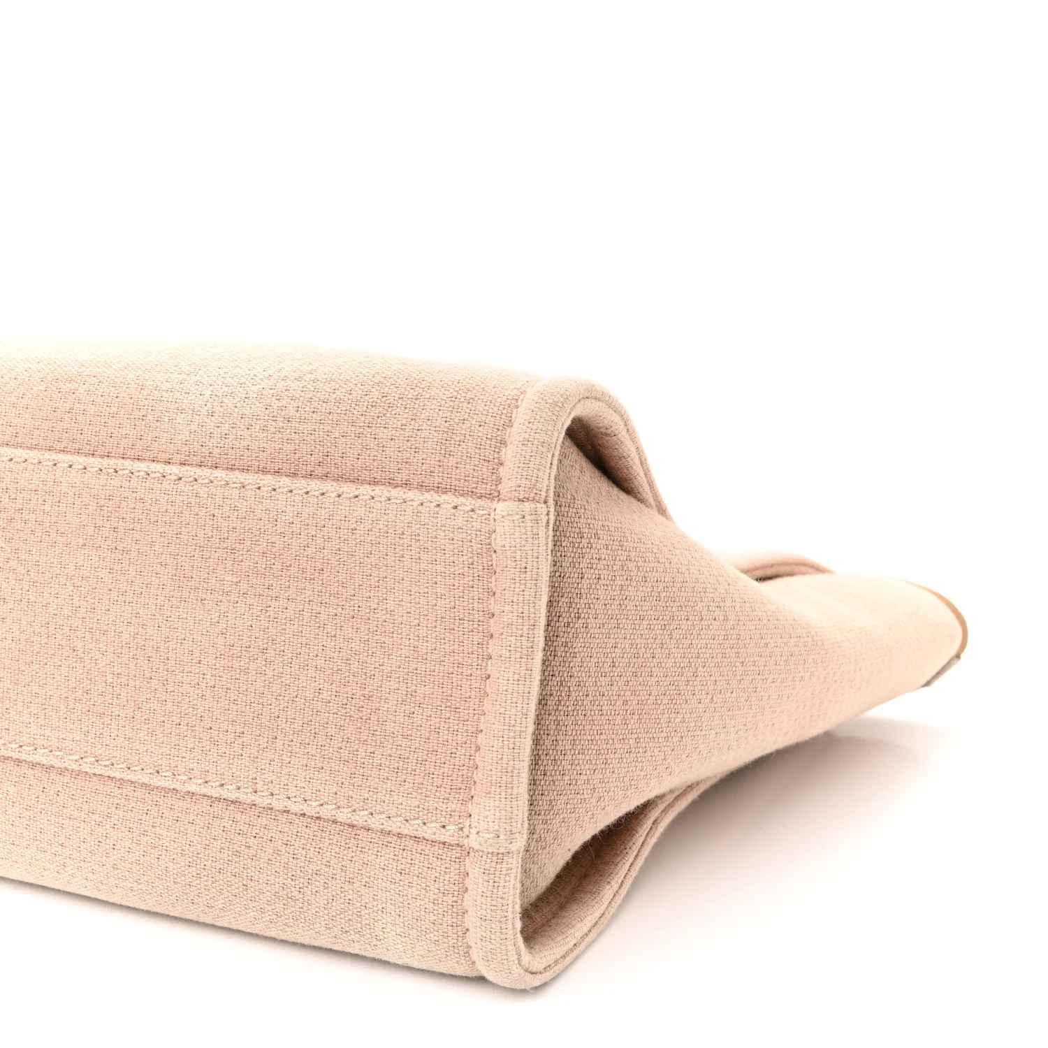 Mixed Fibers Small Deauville Tote Beige - Image 16