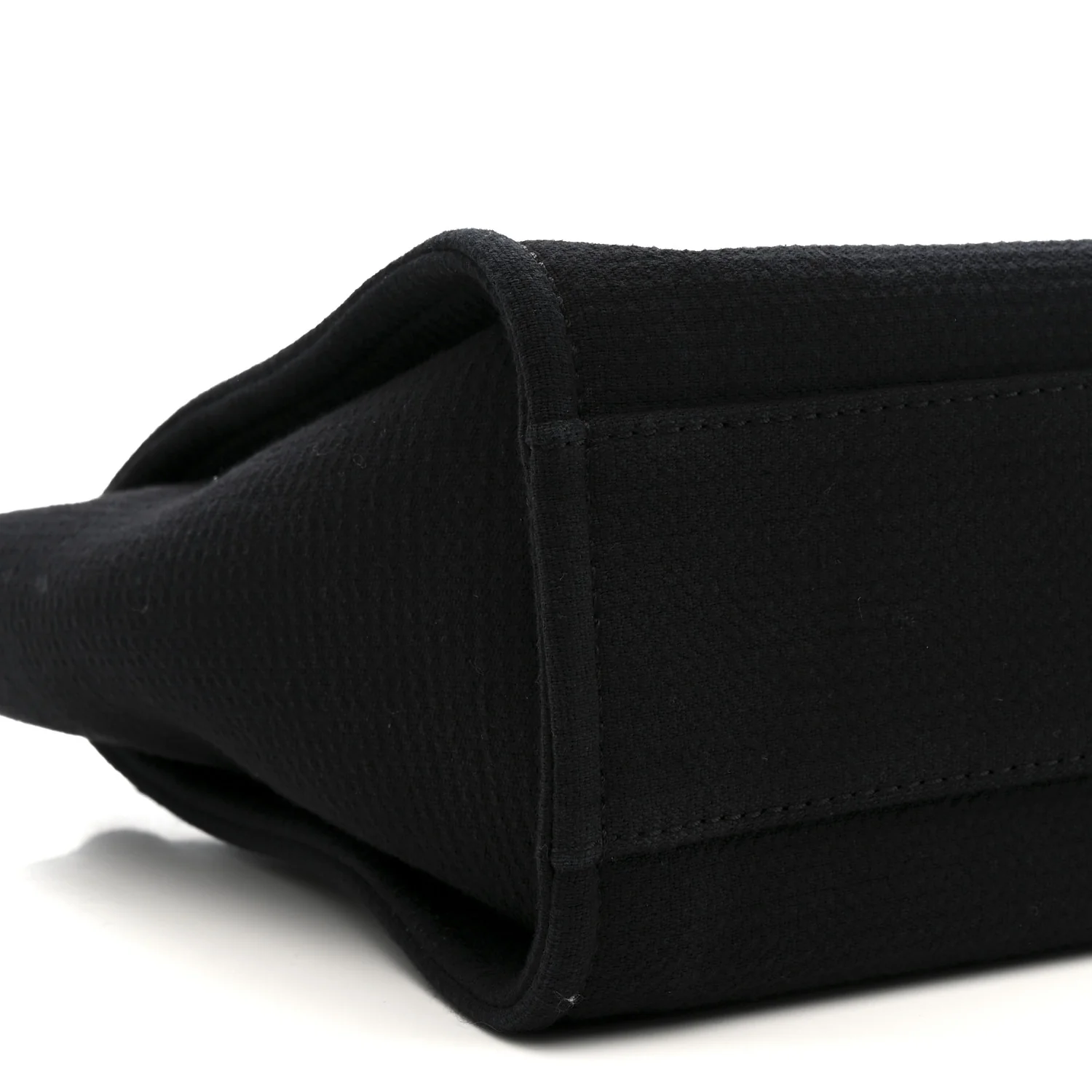 Mixed Fibers Small Deauville Tote Black - Image 10