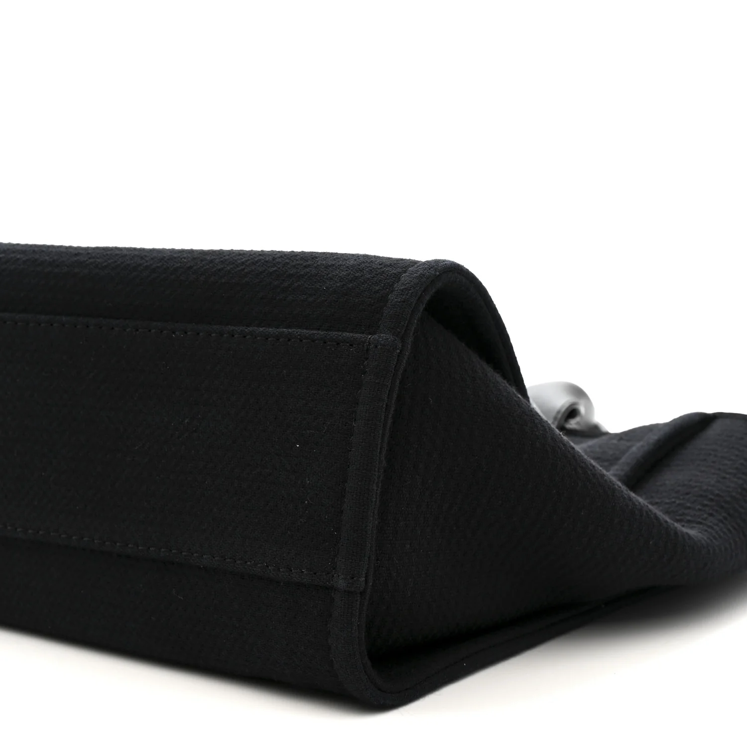 Mixed Fibers Small Deauville Tote Black - Image 11