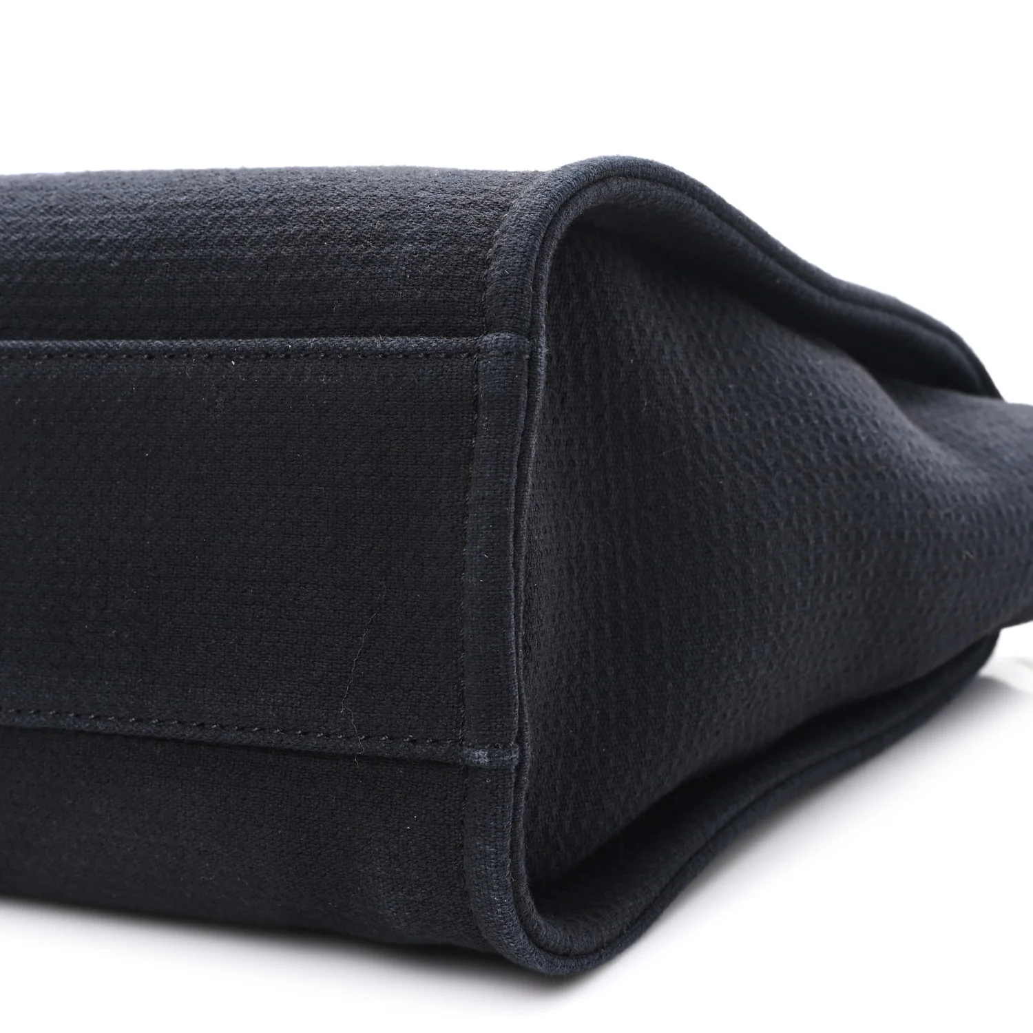 Mixed Fibers Small Deauville Tote Black - Image 11