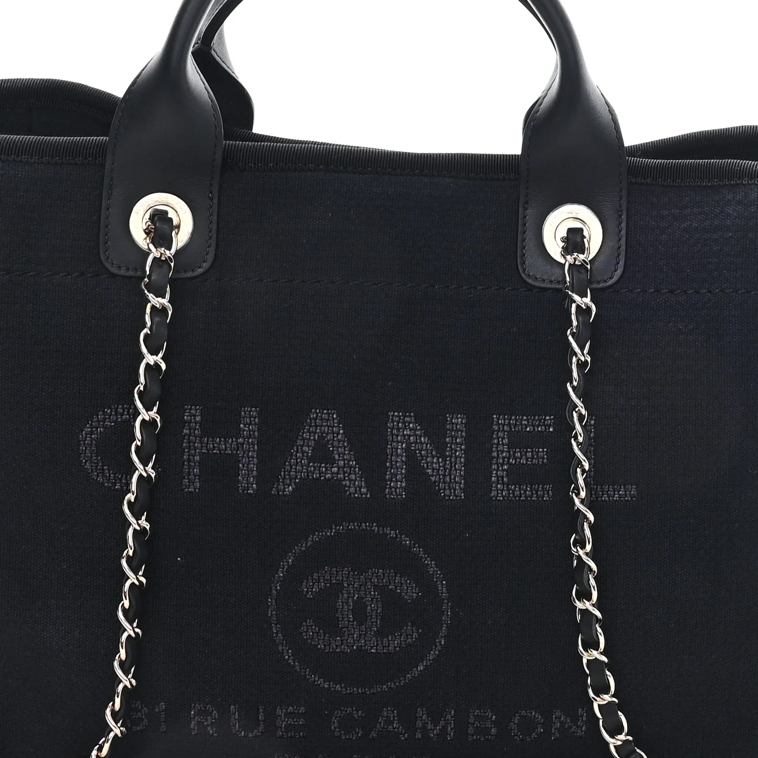 Mixed Fibers Small Deauville Tote Black - Image 9