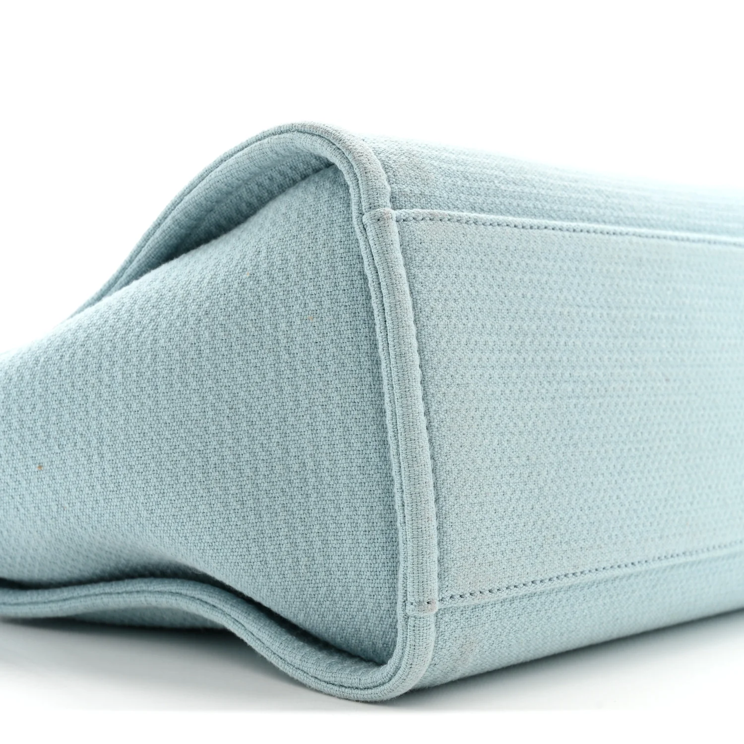 Mixed Fibers Small Deauville Tote Light Blue - Image 10