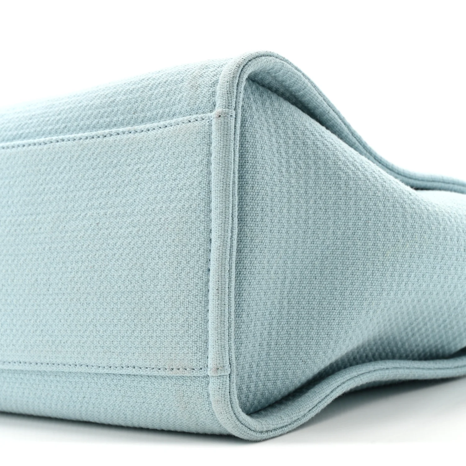 Mixed Fibers Small Deauville Tote Light Blue - Image 11