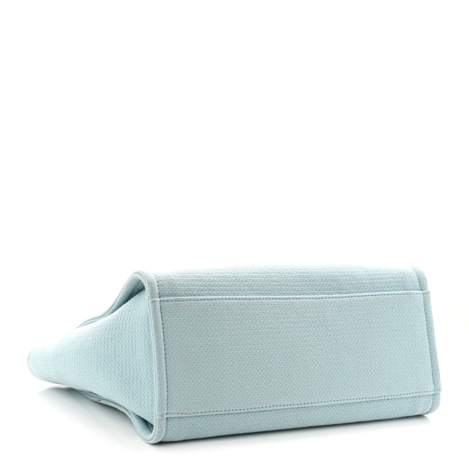 Mixed Fibers Small Deauville Tote Light Blue - Image 5