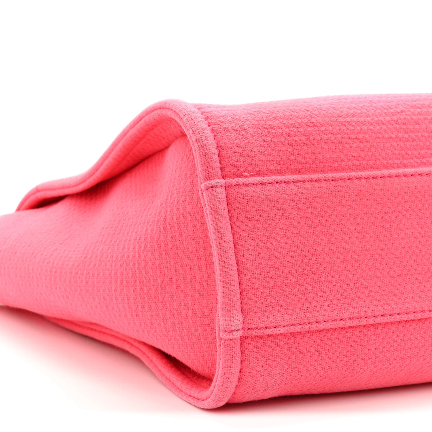 Mixed Fibers Small Deauville Tote  Pink - Image 10