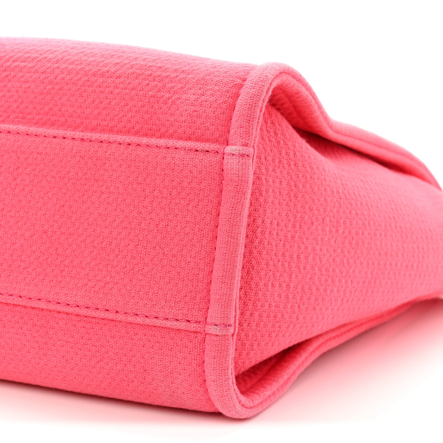 Mixed Fibers Small Deauville Tote  Pink - Image 11