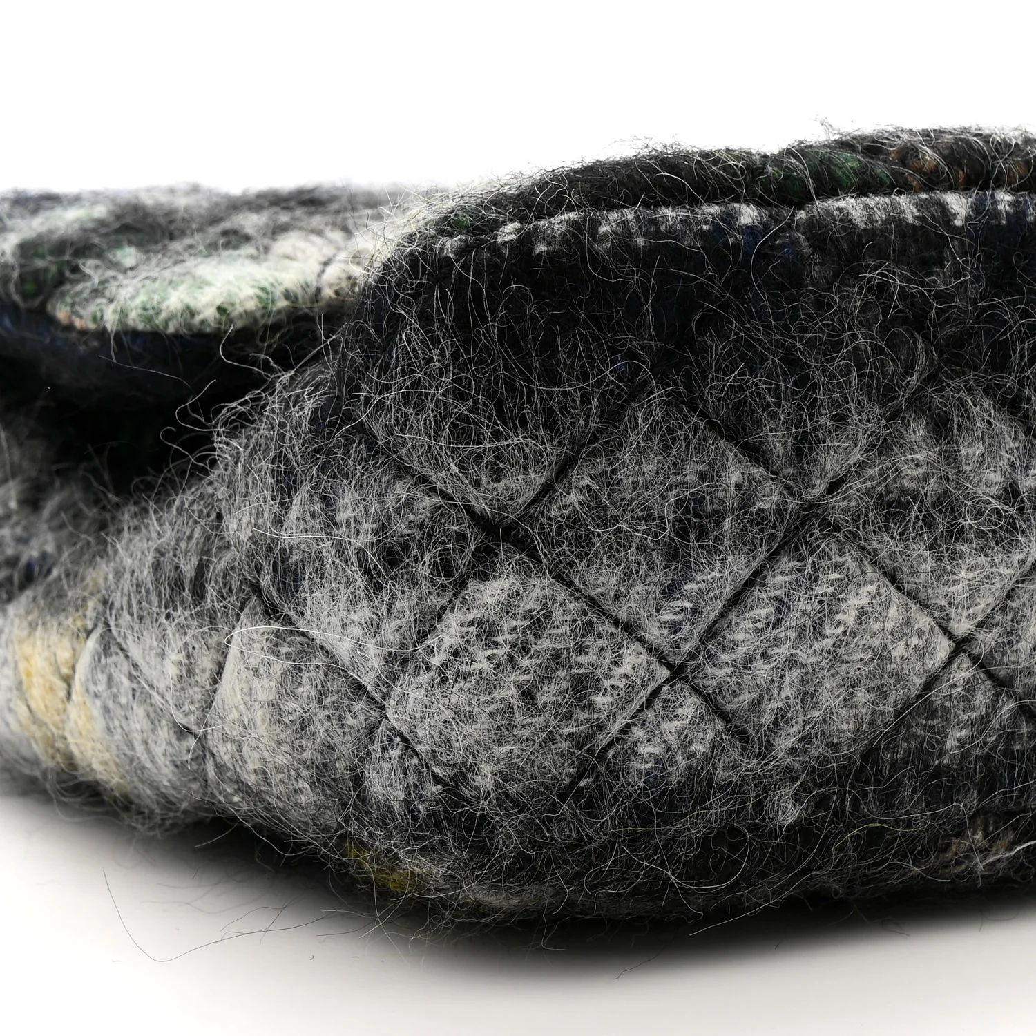 Mohair Quilted Tartan Day Flap Dark Multicolor - Image 9