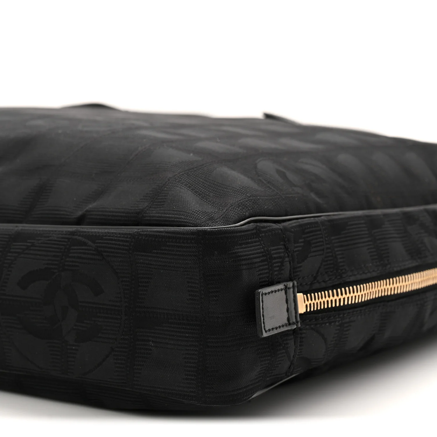 Nylon Travel Briefcase Black - Image 10