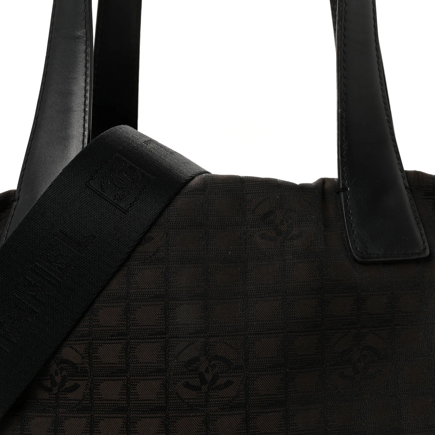 Nylon Travel Convertible Tote Black - Image 7
