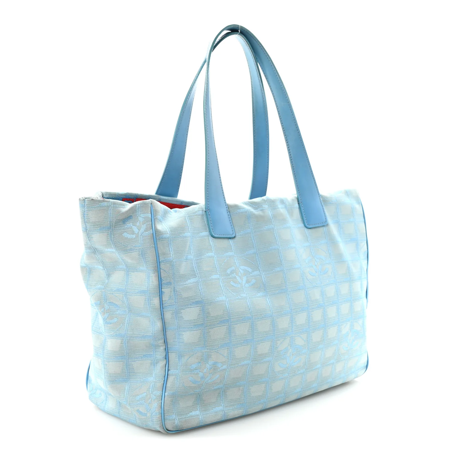 Nylon Travel Large Tote Blue - Image 3