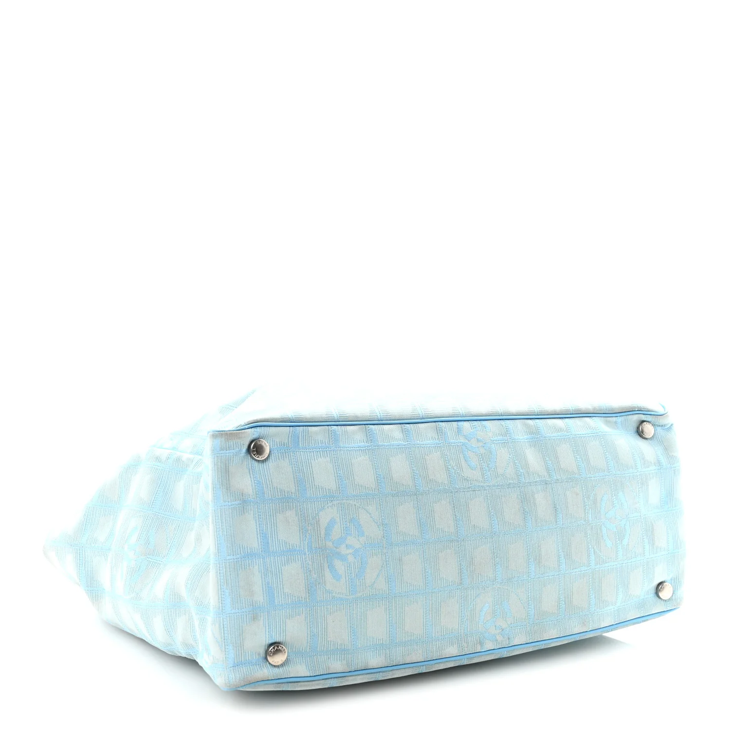 Nylon Travel Large Tote Blue - Image 4