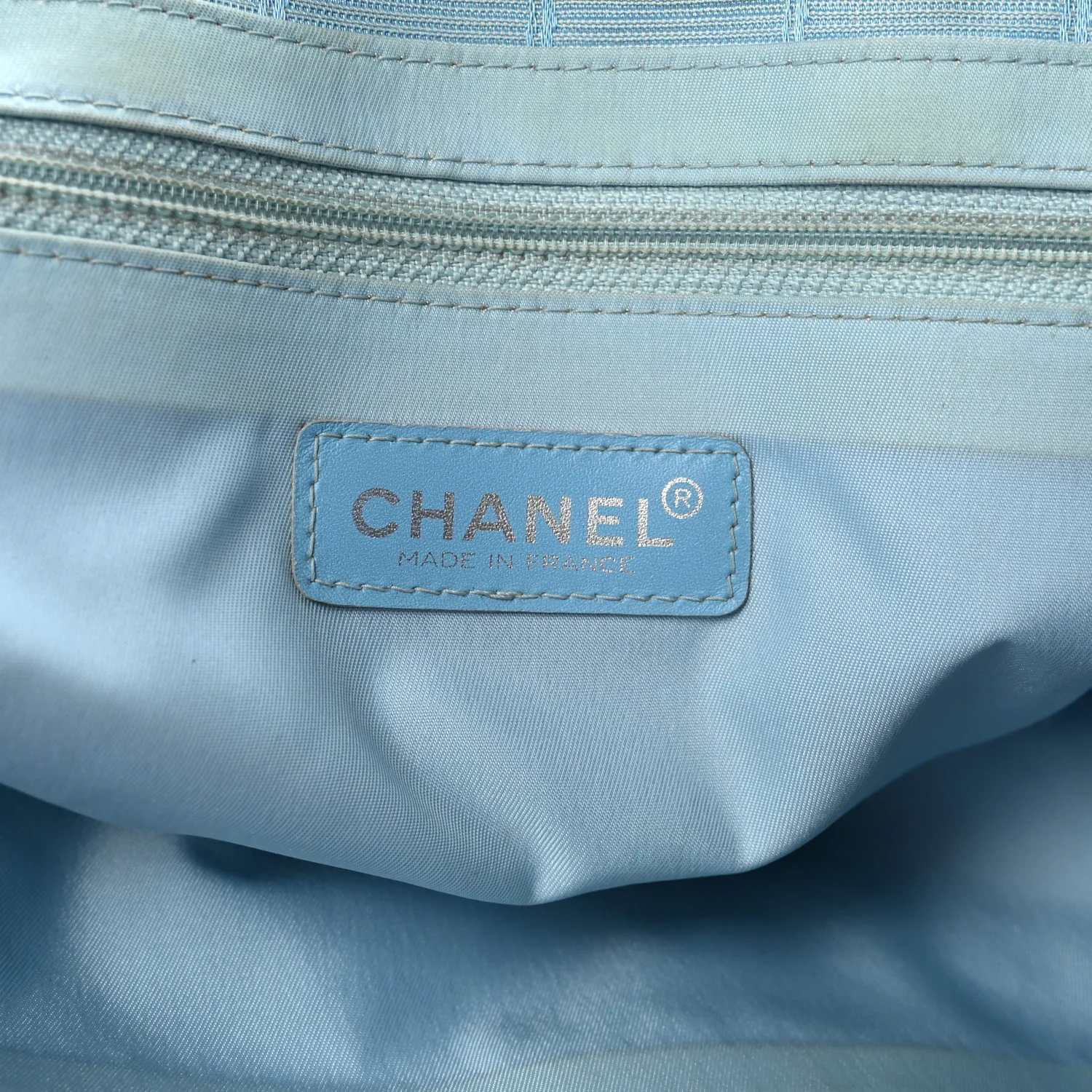 Nylon Travel Large Tote Blue - Image 6