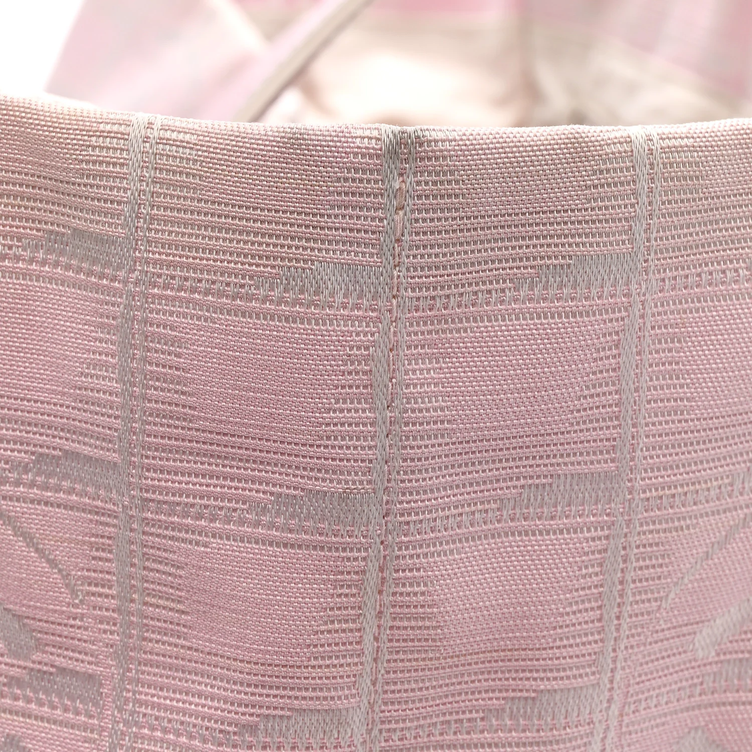 Nylon Travel Large Tote Pink - Image 11