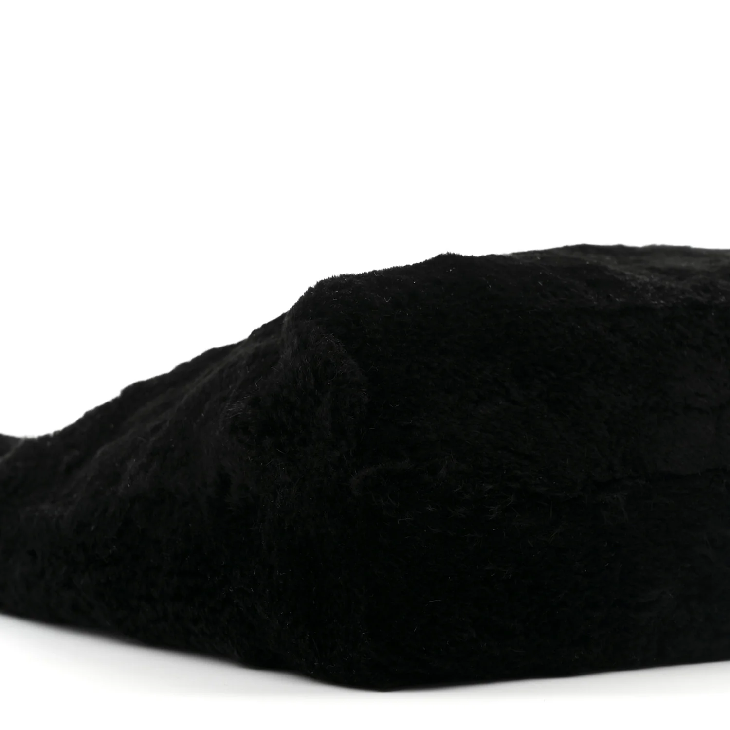 Orylag Rabbit Fur CC Tote Black - Image 9