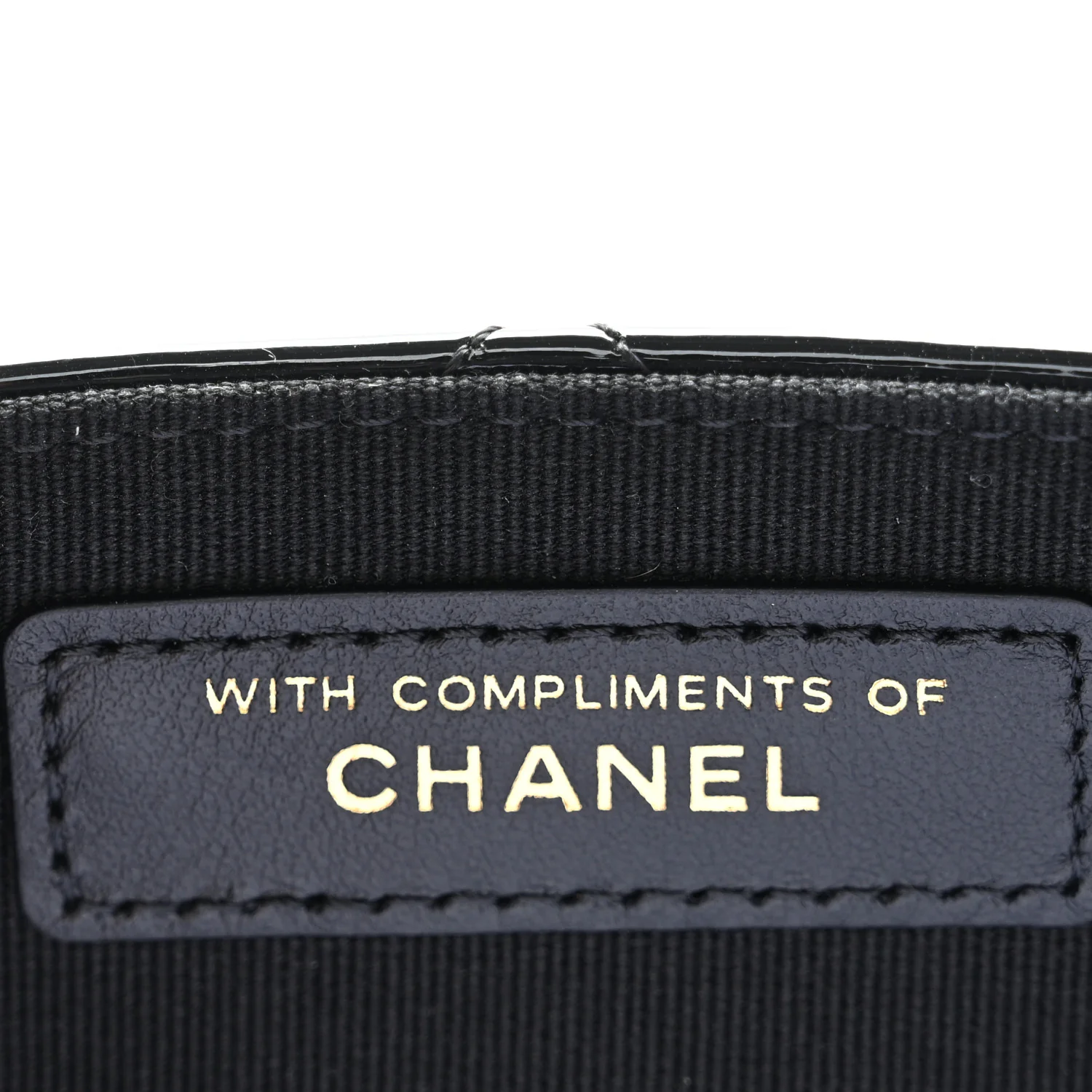 Patent Calfskin Quilted Mini Flap Black - Image 7