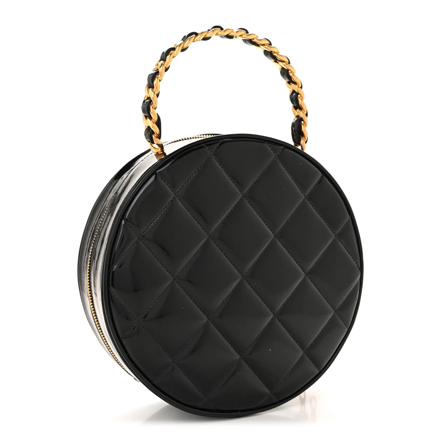 Patent CC Round Vanity Case Black - Image 3