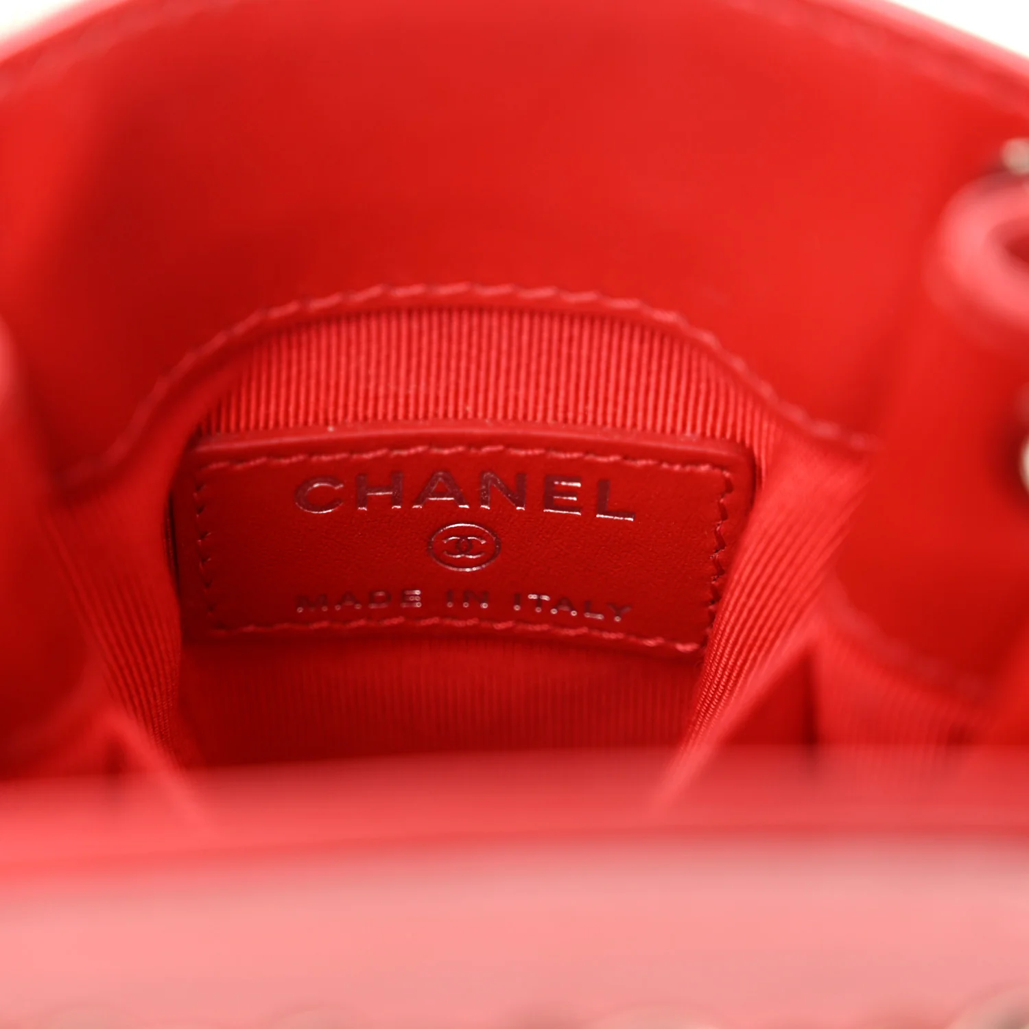 Patent Crossbody CC Phone Holder Red - Image 6