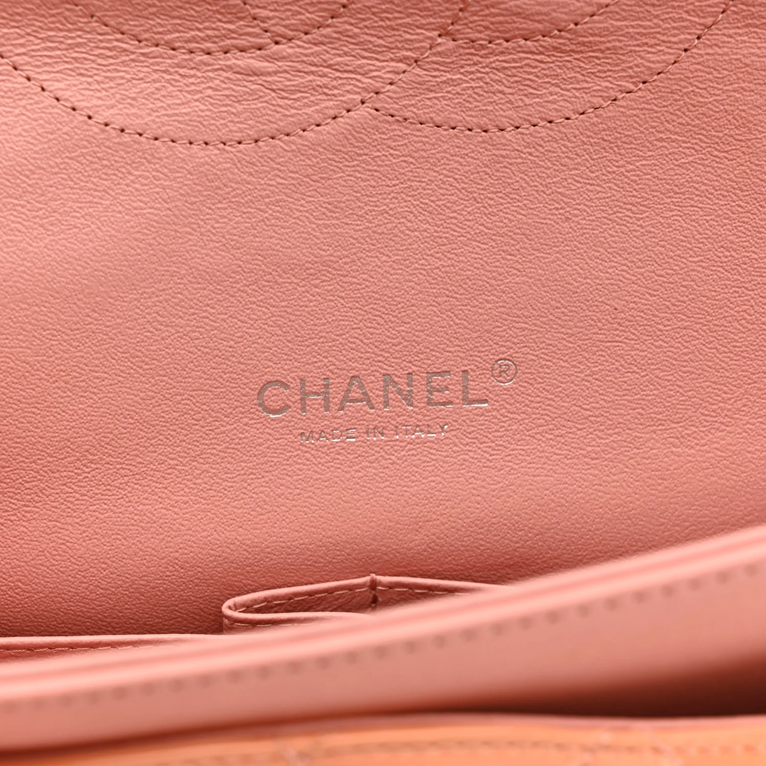 Patent Maxi Quilted Double Flap Light Pink - Image 6