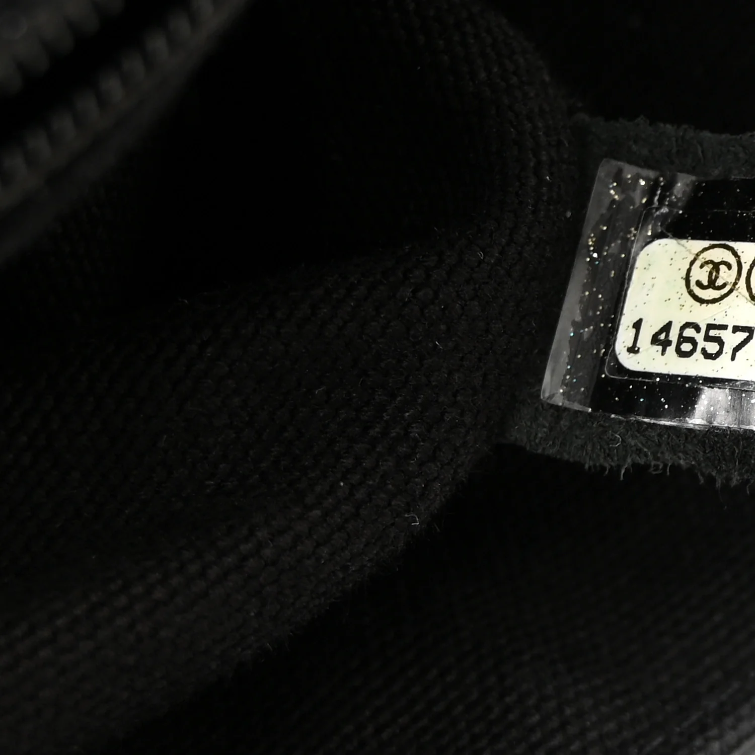 Patent Quilted Medium Single Flap Black - Image 7