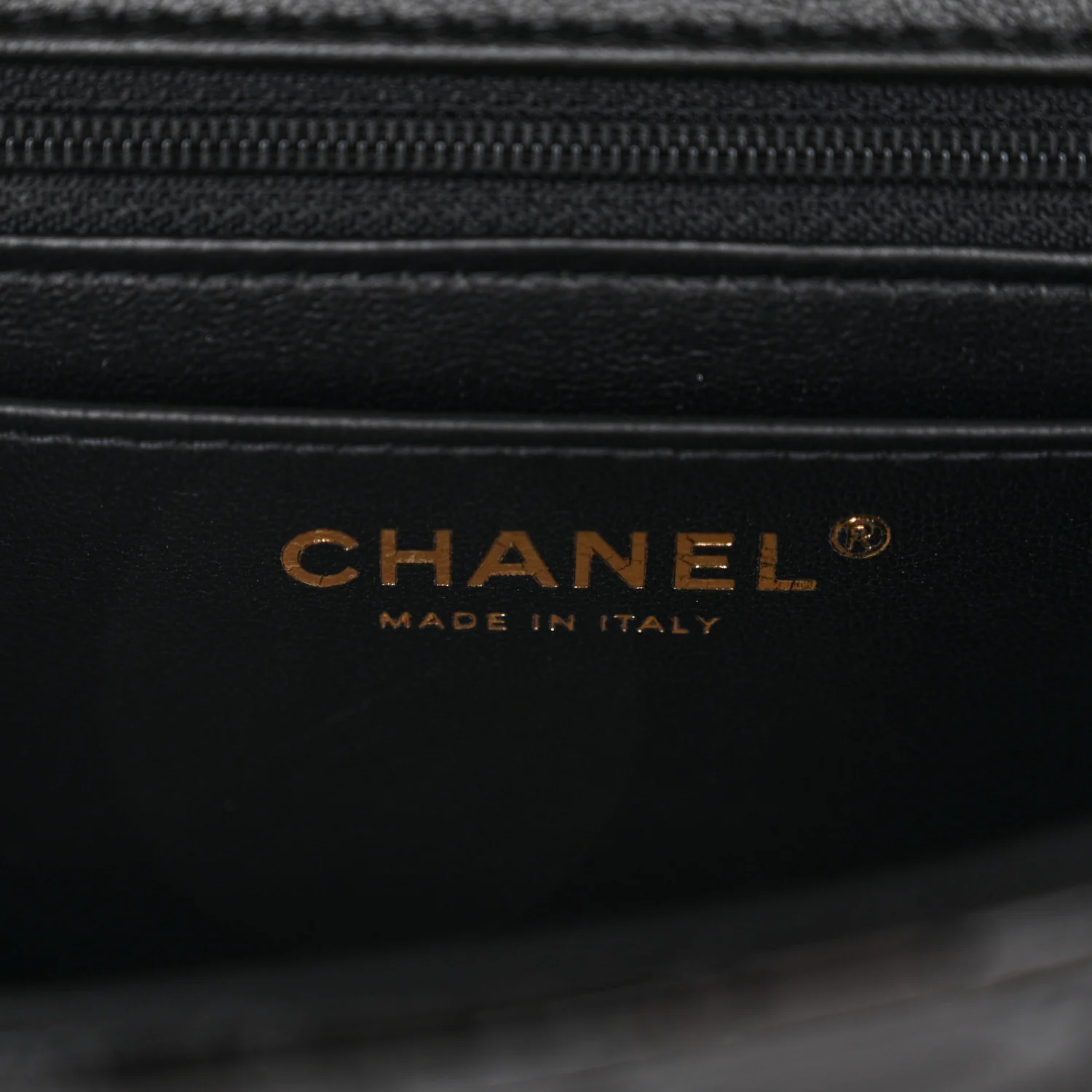 Patent Quilted Mini Top Handle Rectangular Flap Black - Image 6