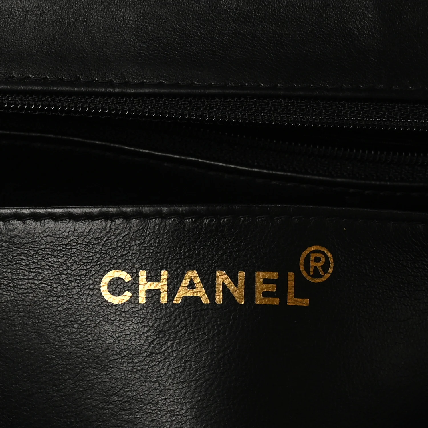 Patent Quilted XL Jumbo Single Flap Black - Image 7