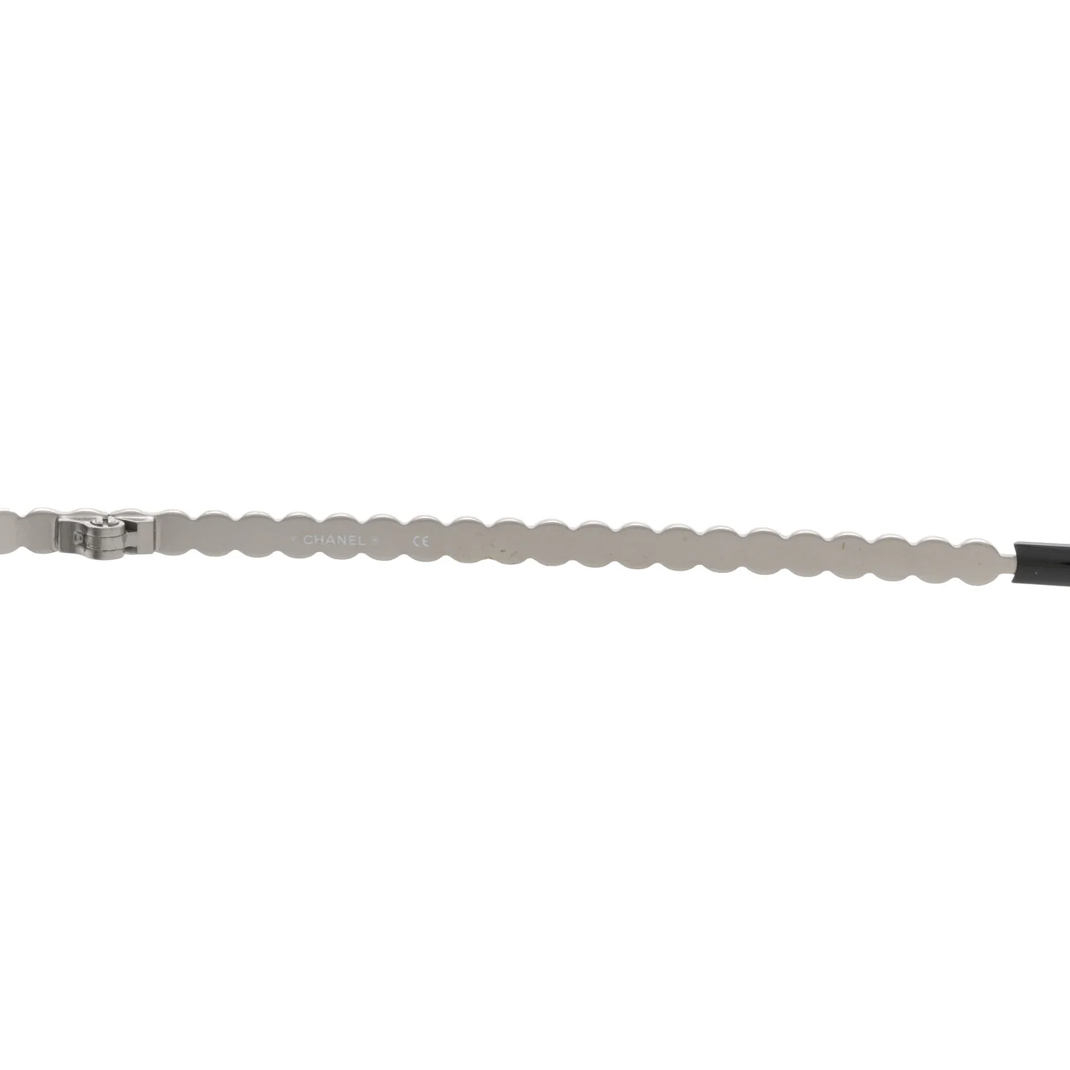 Pearl Round Sunglasses 71138 Grey - Image 5