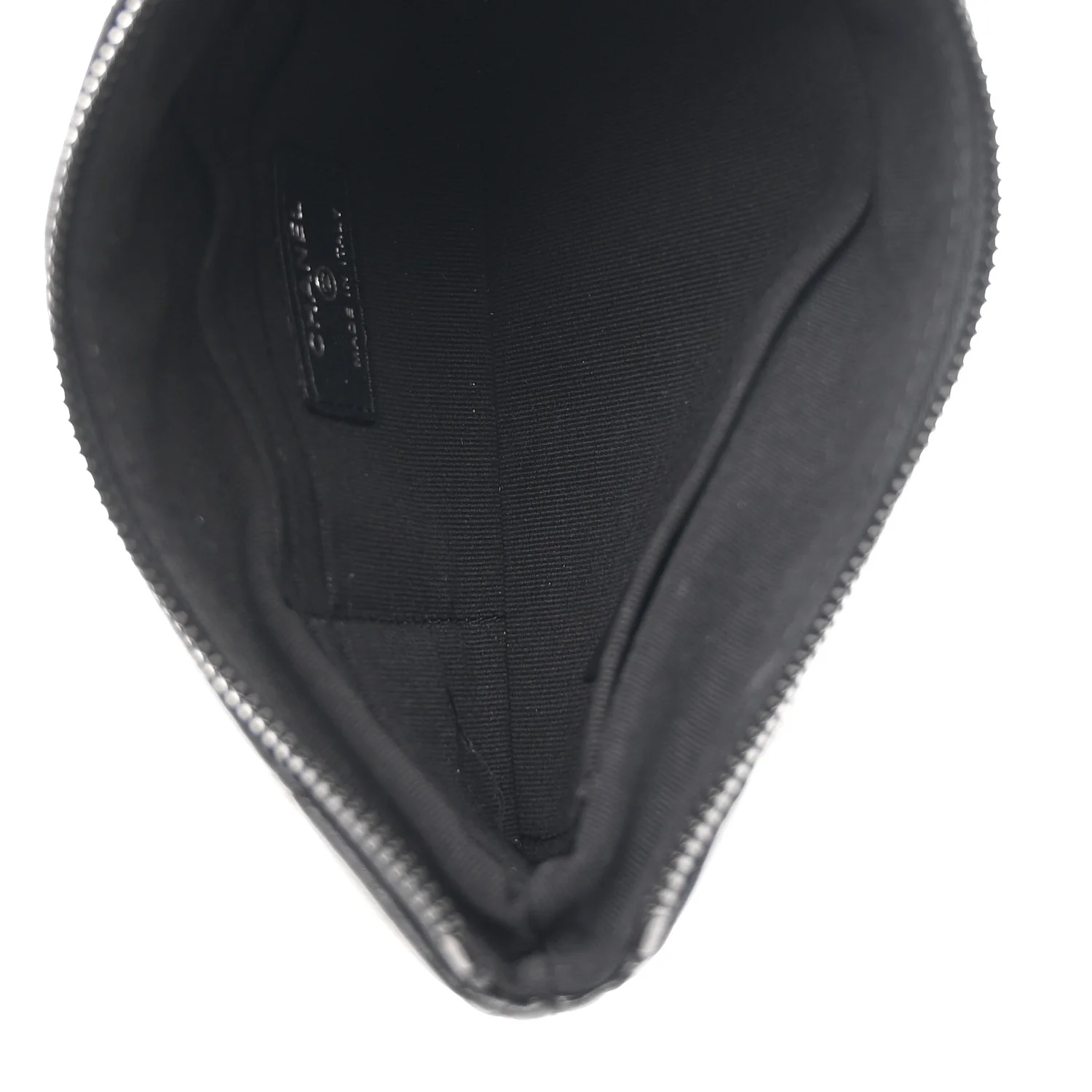Pearly Lambskin Quilted Cosmetic Case So Black - Image 5