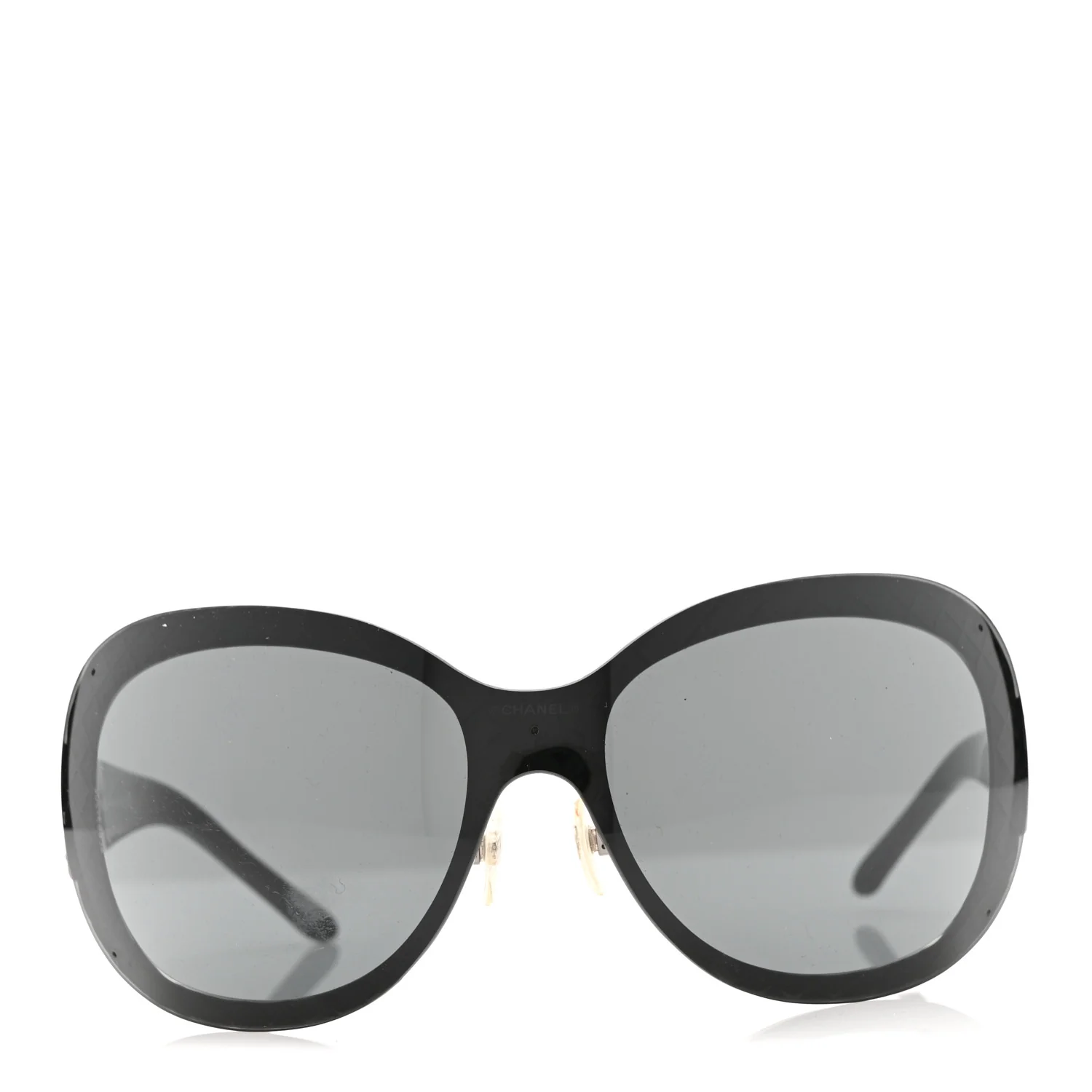 Quilted CC Sunglasses 4165 Black - Image 2