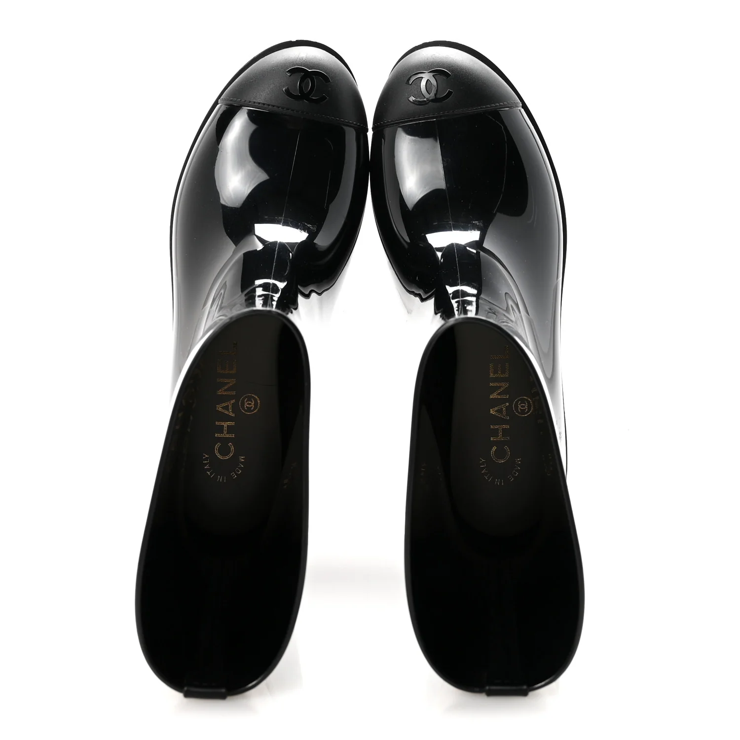 Rubber Rain Boots 36 Black - Image 2