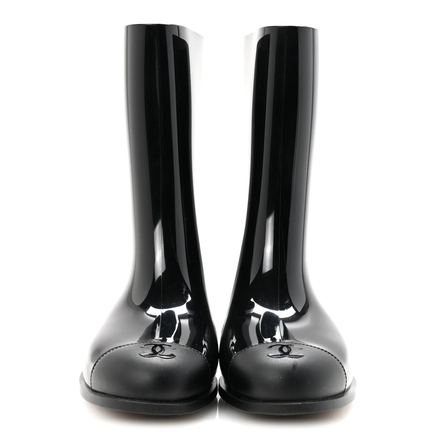 Rubber Rain Boots 36 Black - Image 3
