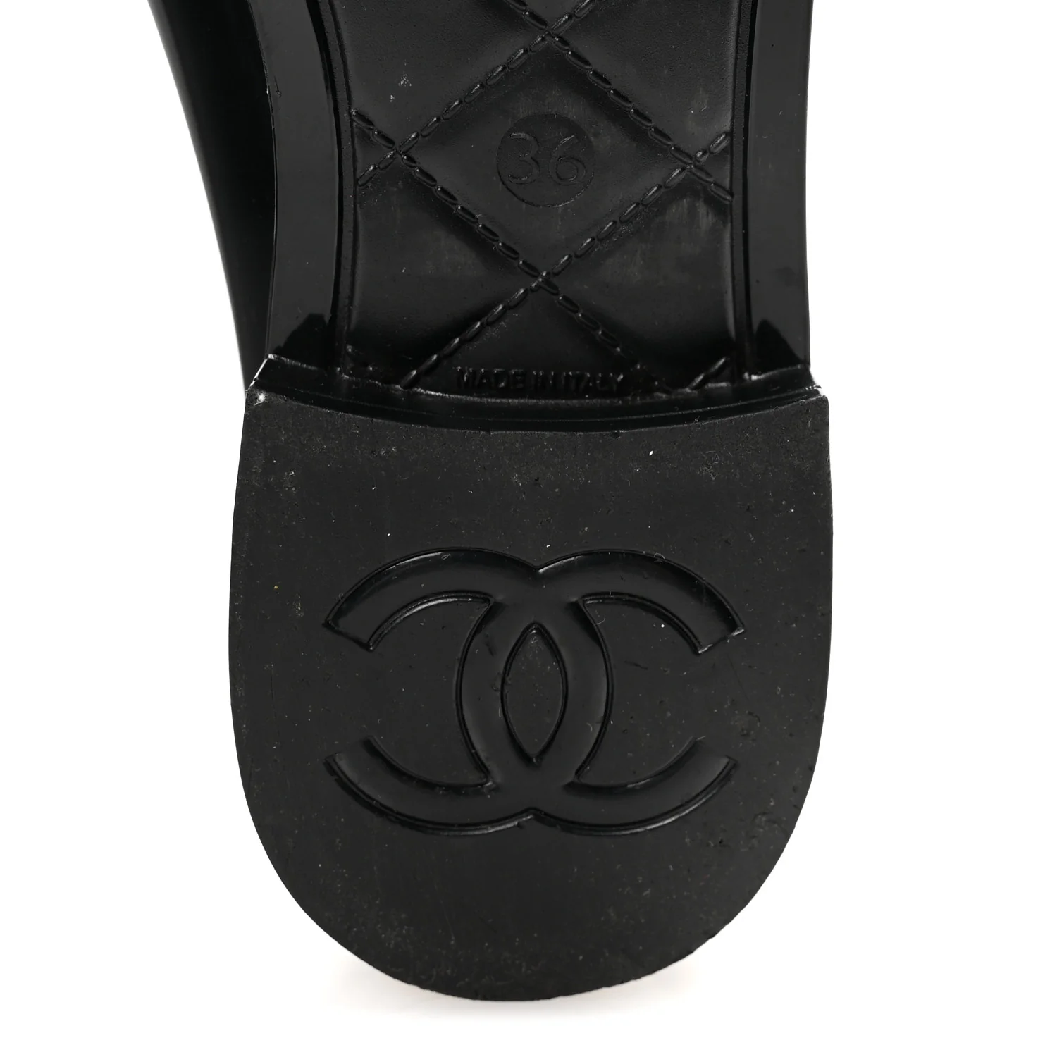 Rubber Rain Boots 36 Black - Image 7