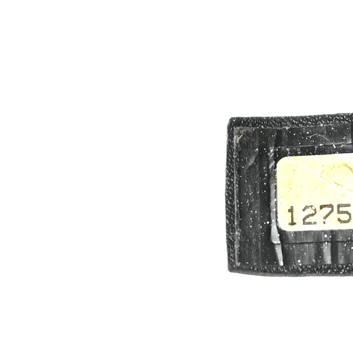 Satin Quilted Half Moon Clutch  Black - Image 7