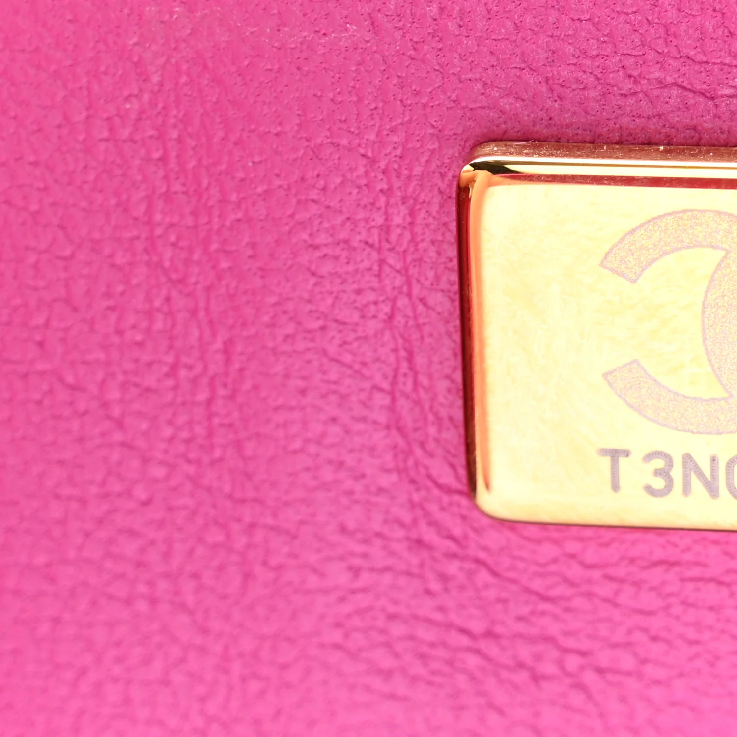 Satin Tie My Bow Flap Clutch With Chain Dark Pink - Image 7
