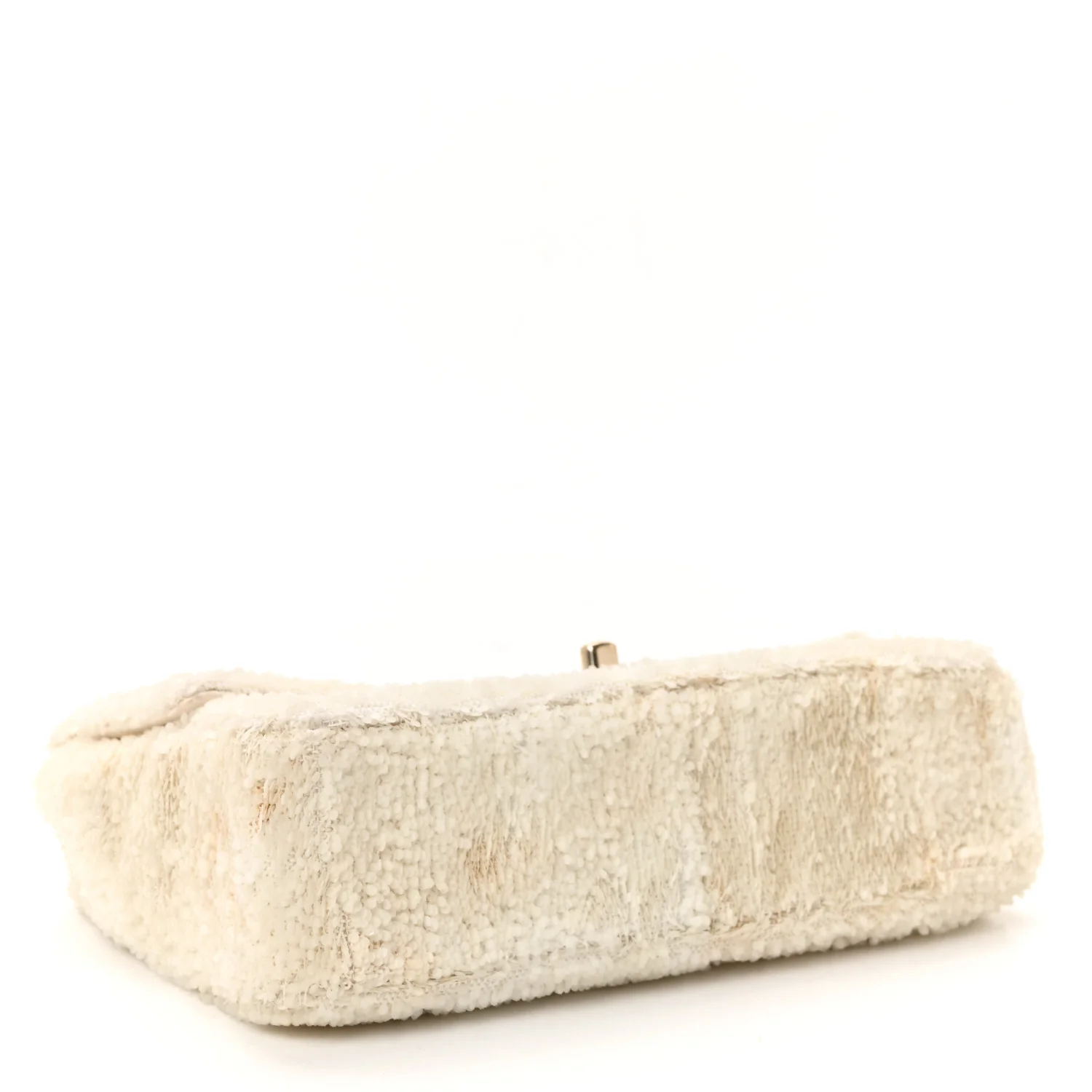 Sequin Small Single Flap White - Image 4