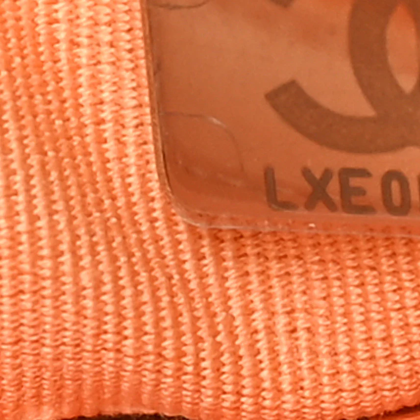 Shaded Caviar Quilted My Everything Small Flap Orange Light Orange - Image 7