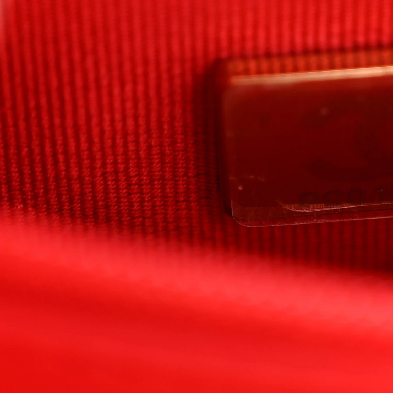 Shiny Aged Calfskin Quilted Nano Kelly Shopper Red - Image 7