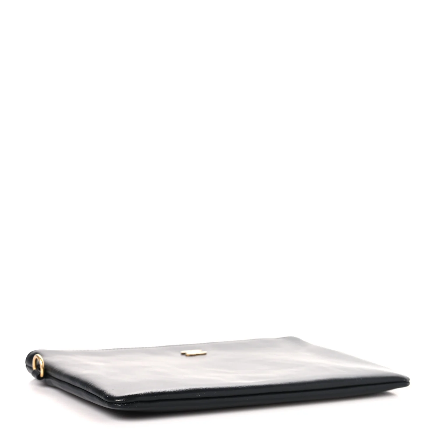 Shiny Calfskin Chanel 22 Removable Pouch Black - Image 4