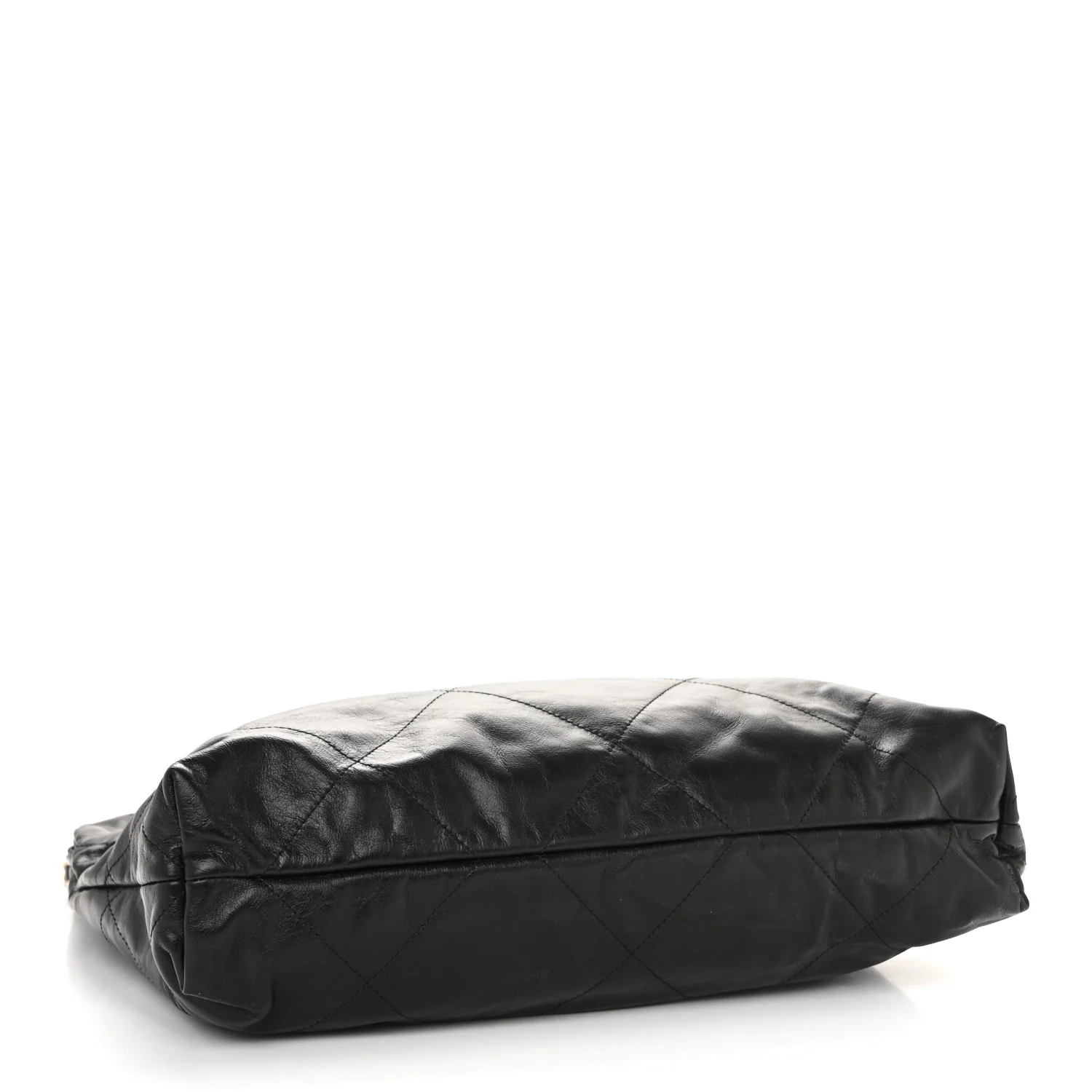 Shiny Calfskin Quilted Chanel 22 Black - Image 5