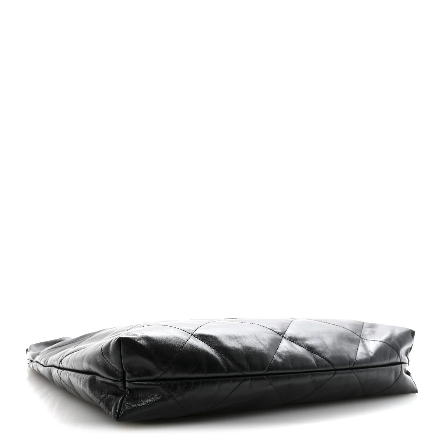 Shiny Calfskin Quilted Chanel 22 Black - Image 5