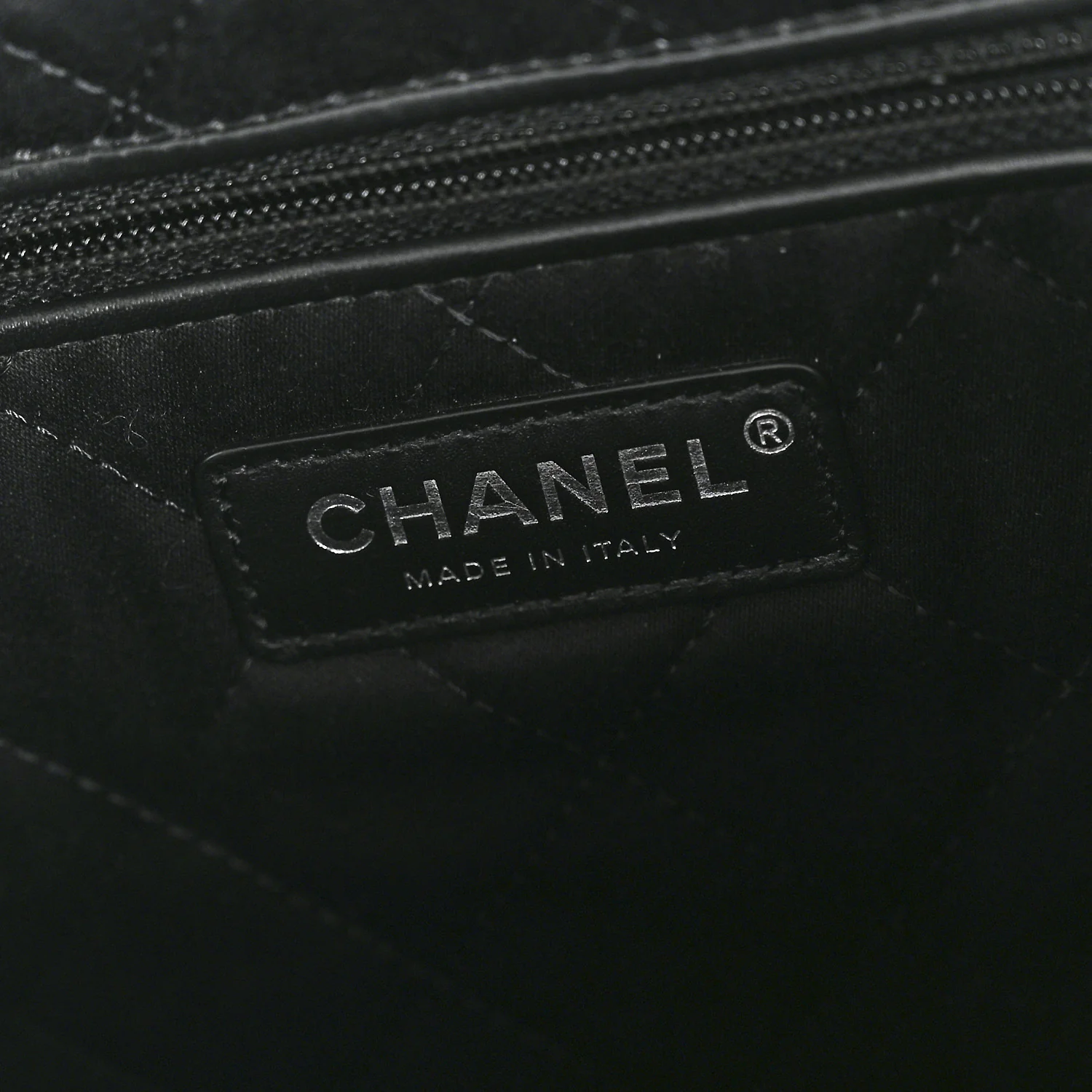 Shiny Calfskin Quilted Chanel 22 Black - Image 7