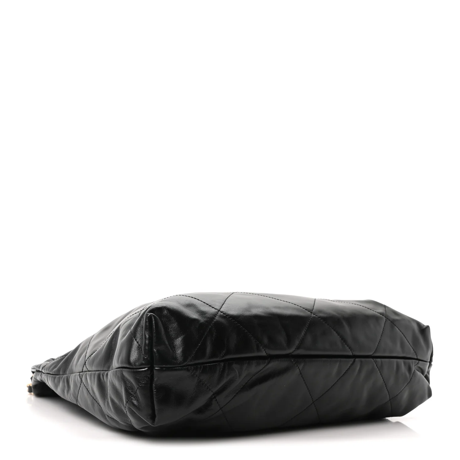 Shiny Calfskin Quilted Chanel 22 Black - Image 5