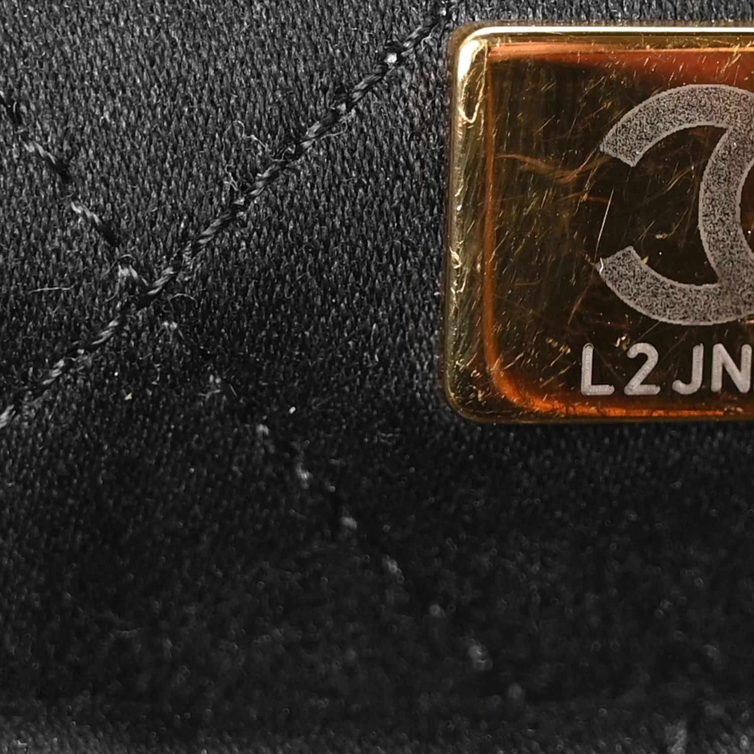 Shiny Calfskin Quilted Small Chanel 22 Black - Image 8
