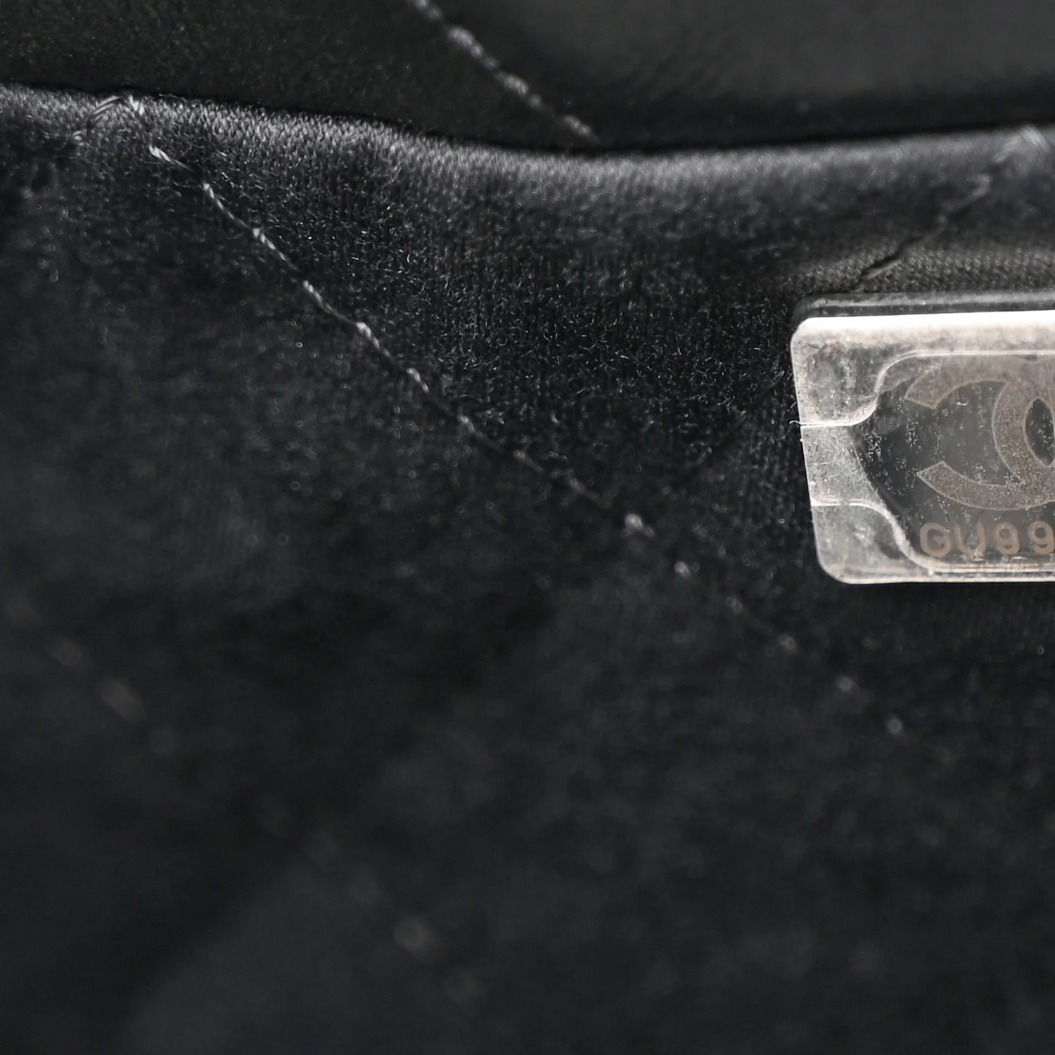 Shiny Calfskin Quilted Small Chanel 22 Black - Image 9