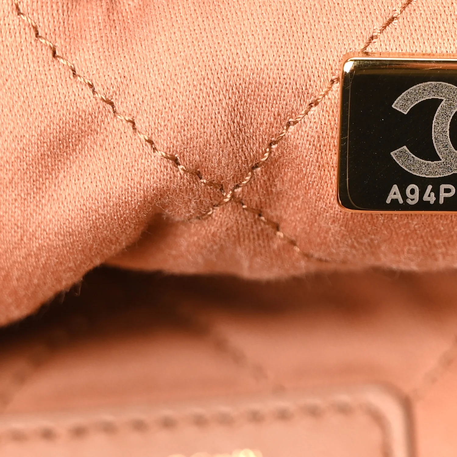 Shiny Calfskin Quilted Small Chanel 22 Camel - Image 8