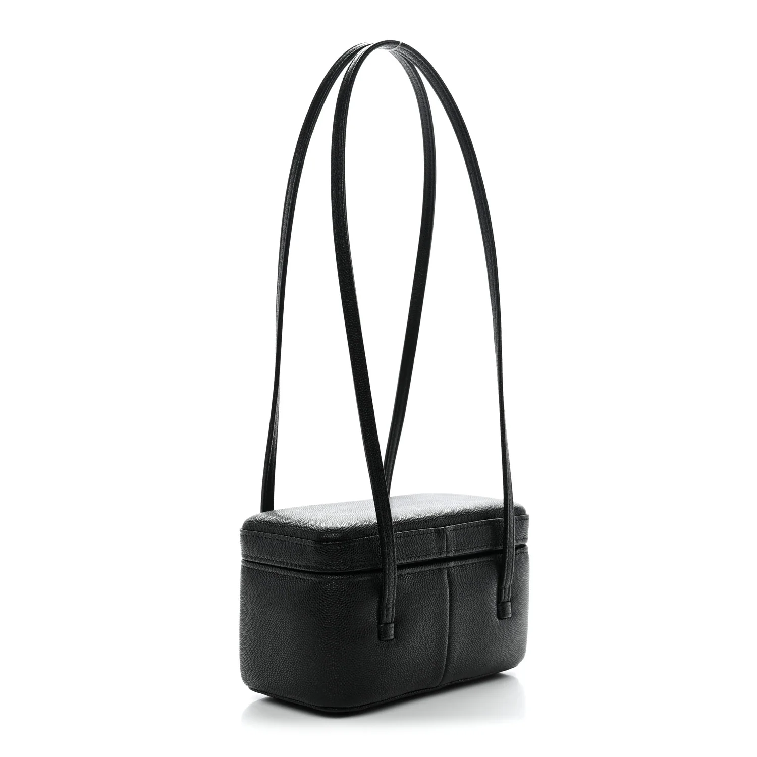 Shiny Caviar Preppy Coco Vanity Black - Image 3