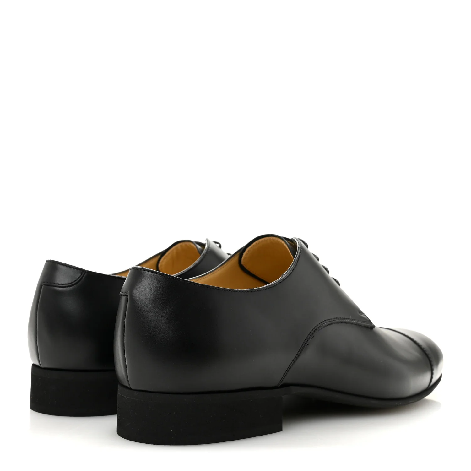 Smooth Calfskin Mens Loafers 45 Black - Image 5