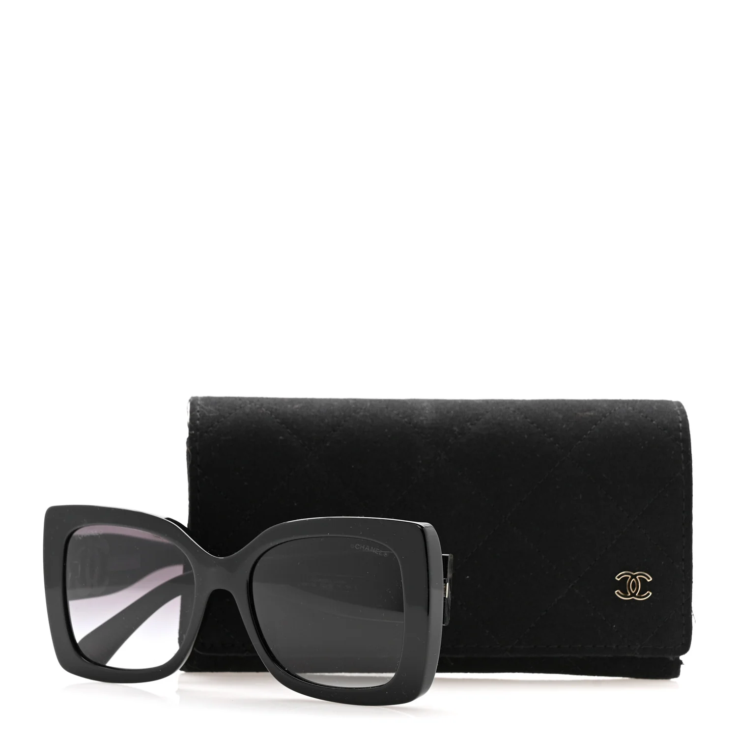 Square Polarized CC Sunglasses 5494-A Black - Image 9