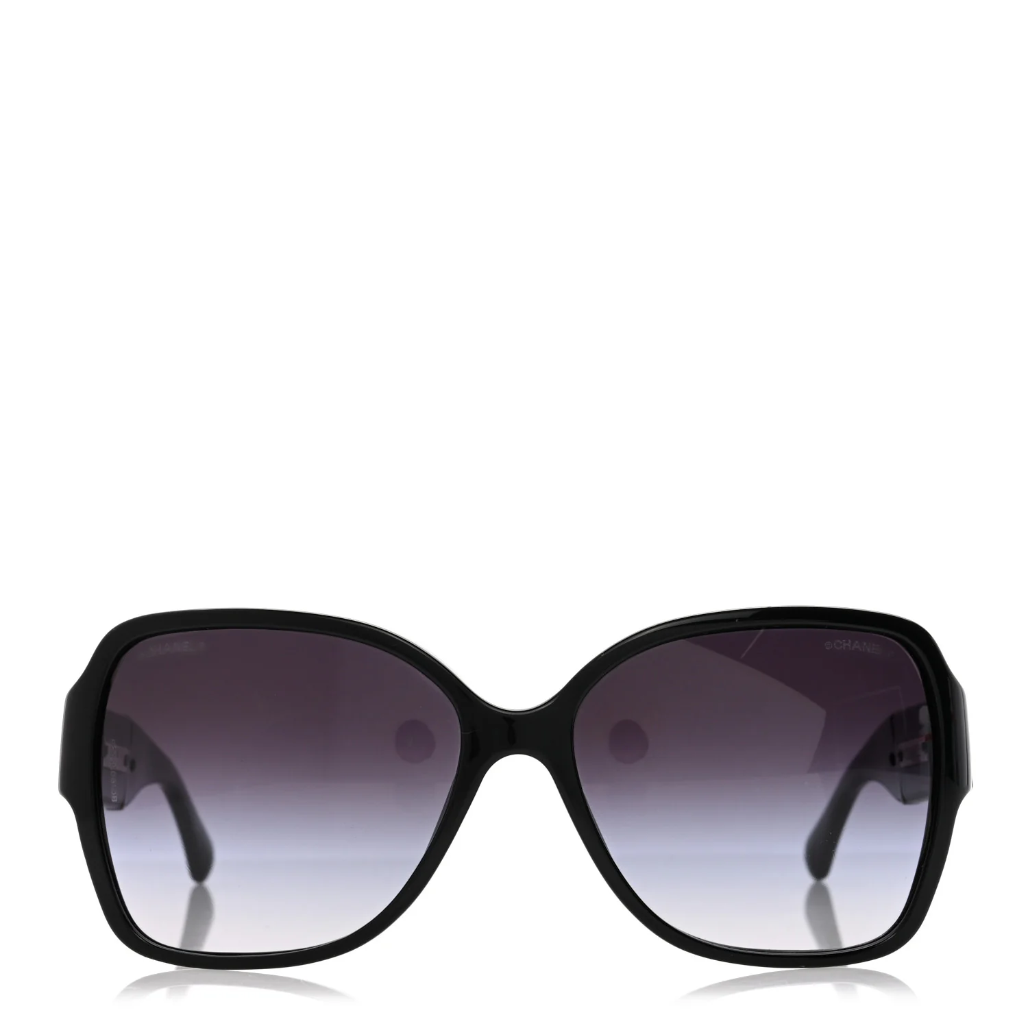 Square Summer CC Sunglasses 5230-Q Black - Image 2