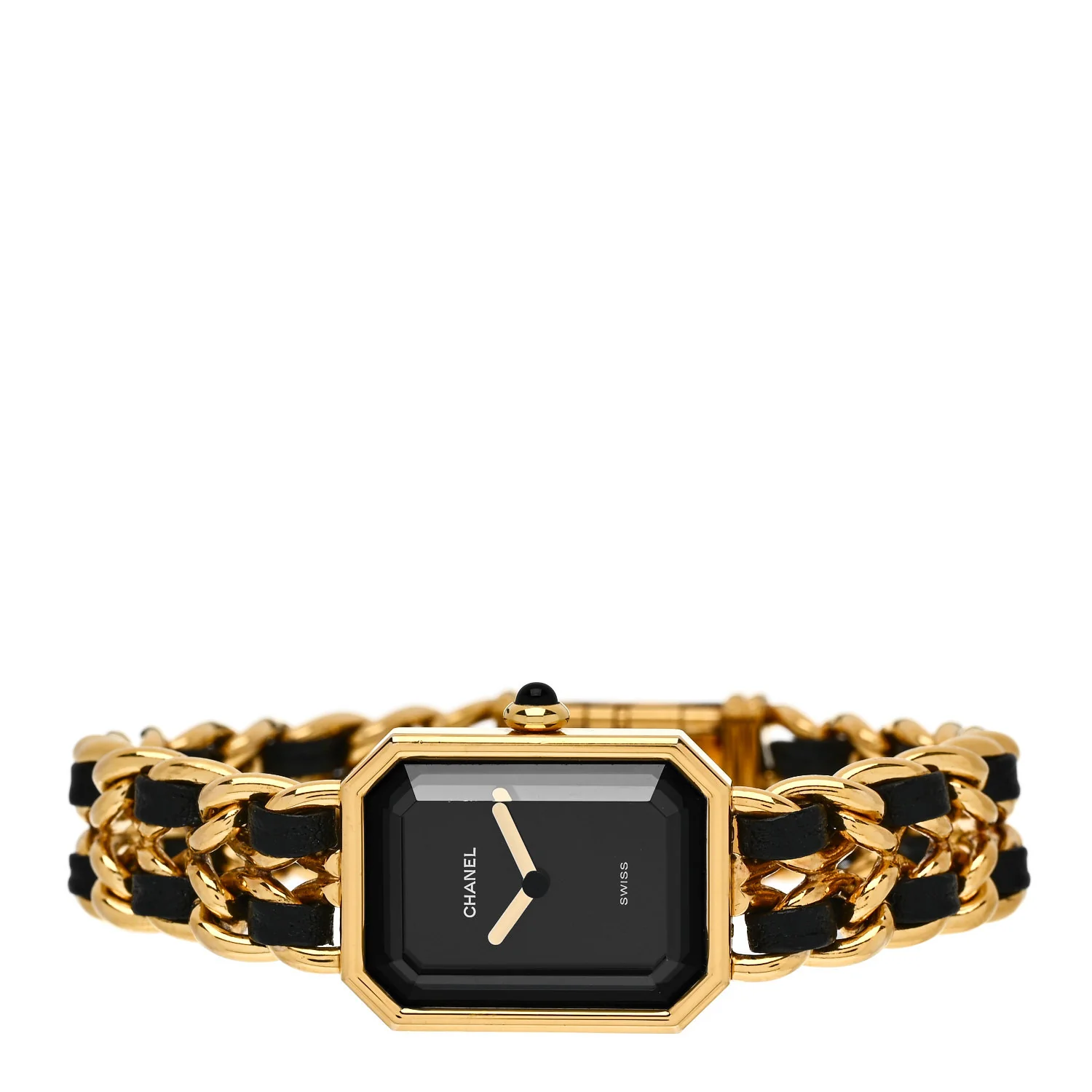 Stainless Steel Lambskin 20mm Chain Premiere Quartz Watch Gold L - Image 2