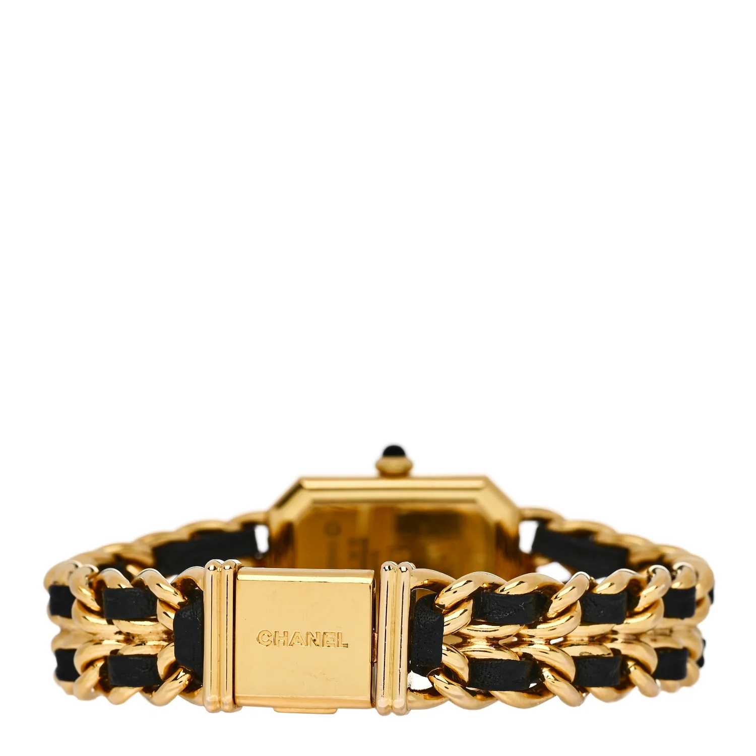 Stainless Steel Lambskin 20mm Chain Premiere Quartz Watch Gold L - Image 3